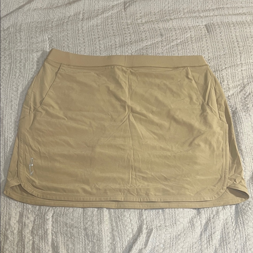 RLX Ralph Lauren Beige Mini Skort size L